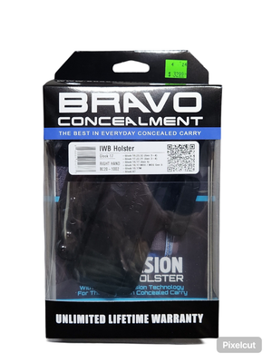 IWB GLOCK 17-RH-Bravo Concealment