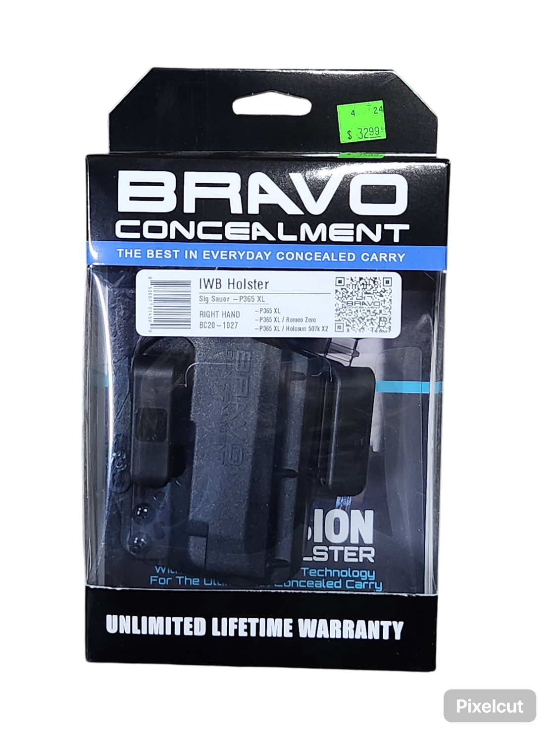 IWB SIG SAUER P365 XL-RH-Bravo Concealment
