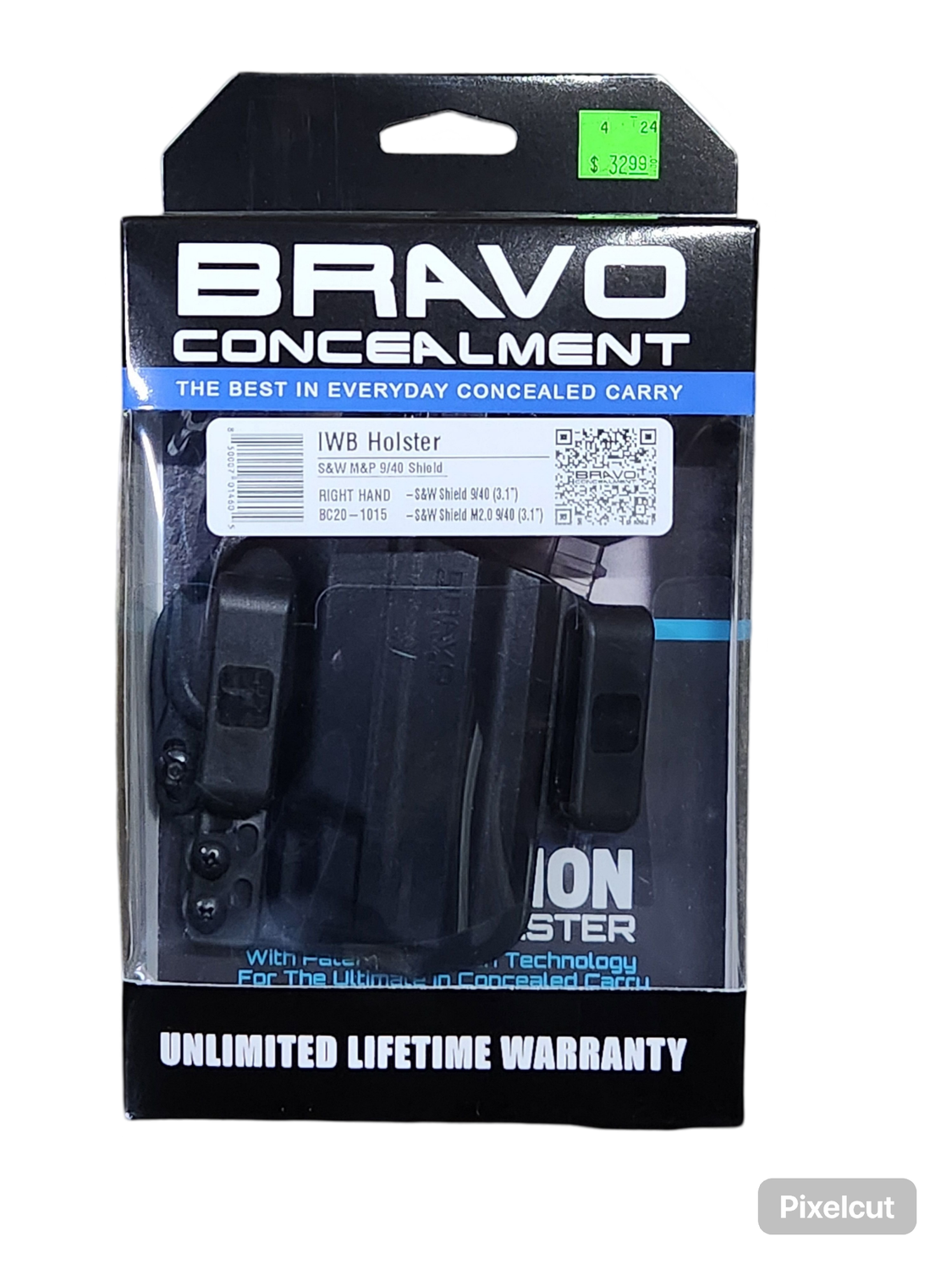 IWB S&amp;W M&amp;P 9/40 SHIELD-RH-Bravo Concealment