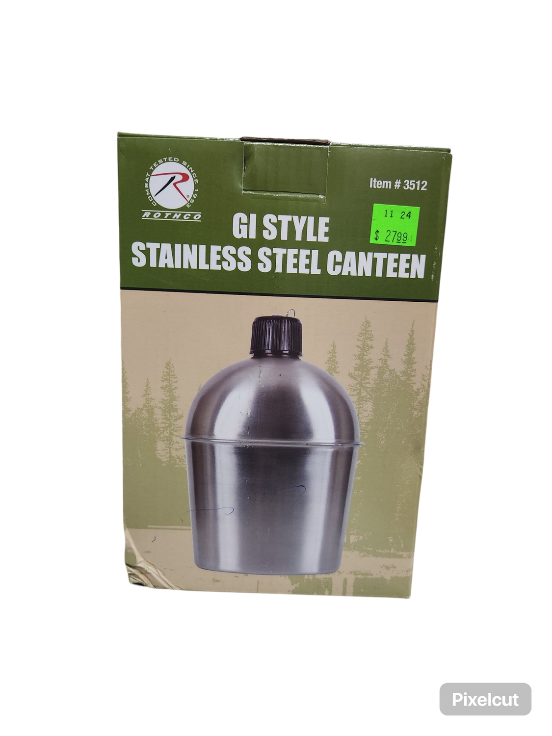 Rothco Stainless Steel Canteen