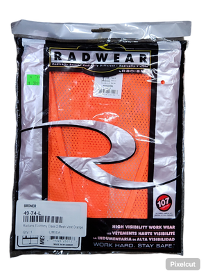 ORANGE MESH SAFETY VEST
