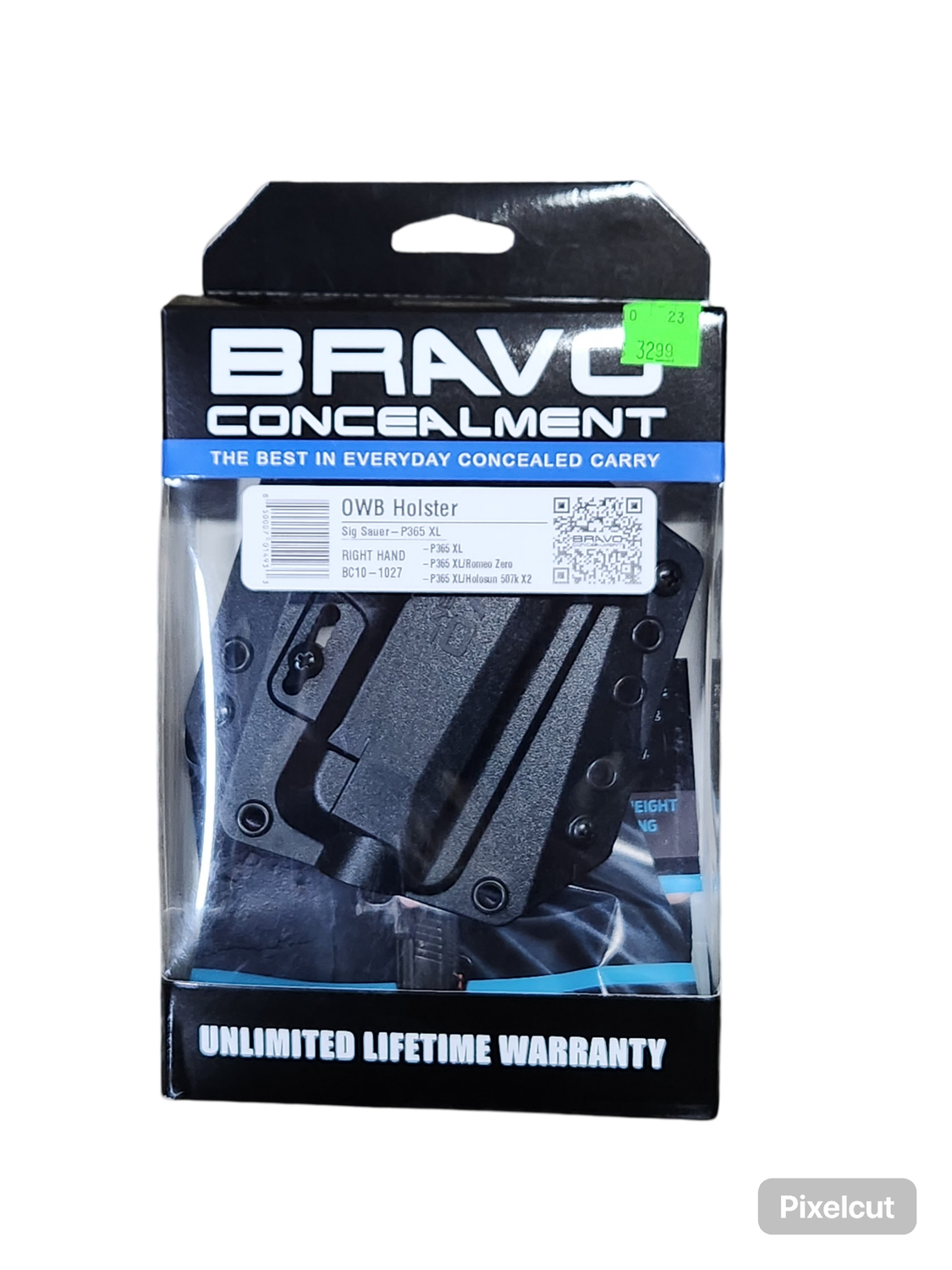 OWB SIG SAUER P365 XL-RH-Bravo Concealment