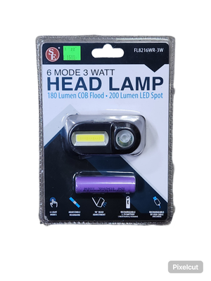 SE 6 MODE 3WATT HEADLAMP