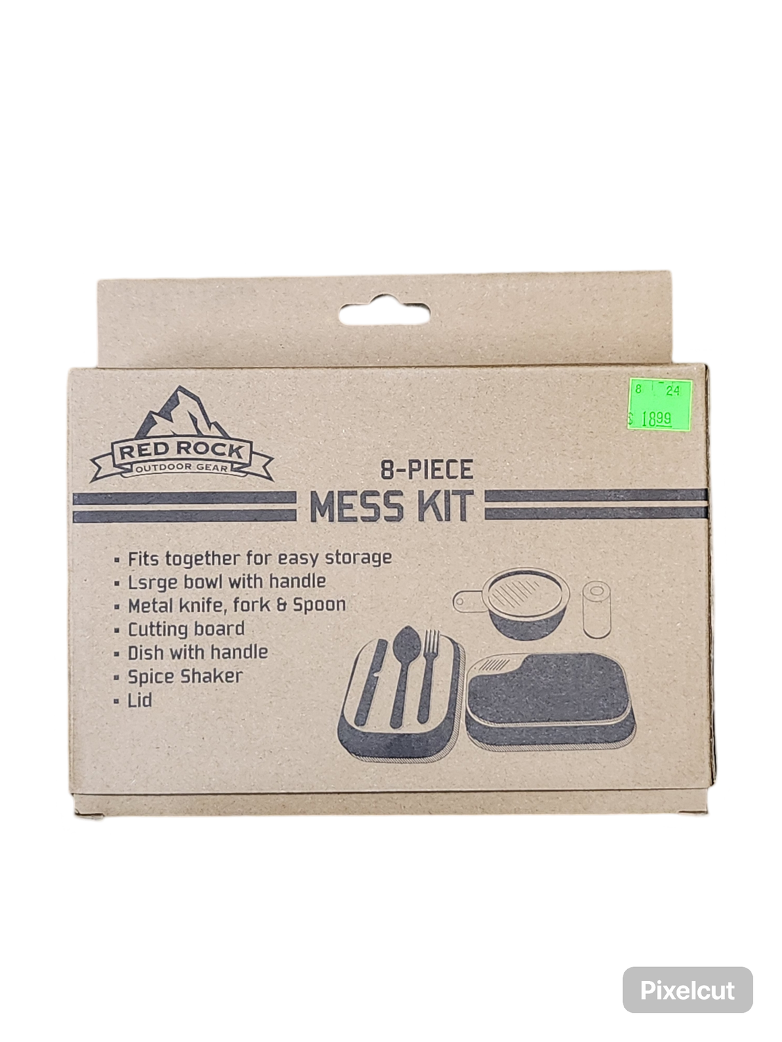 Red Rock 8-Piece Mess Kit