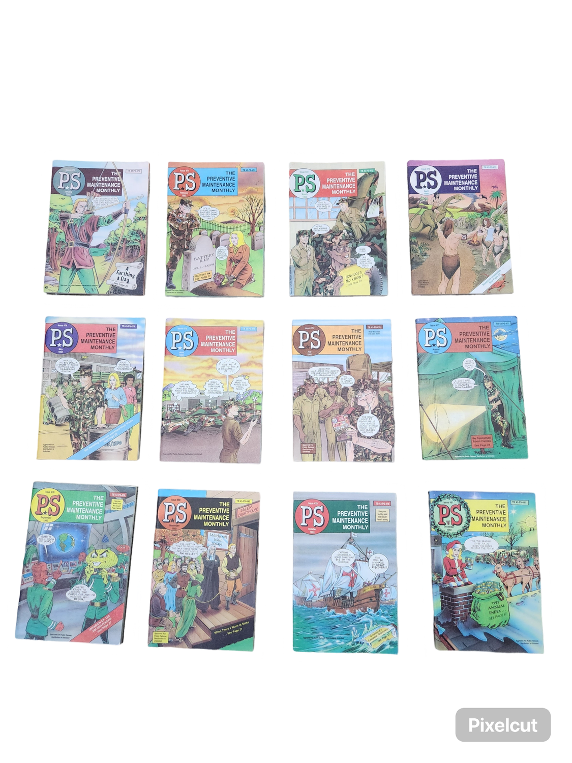 PS THE PREVENTATIVE MAINTENANCE MONTHLY MAGAZINE 1992 COLLECTION
