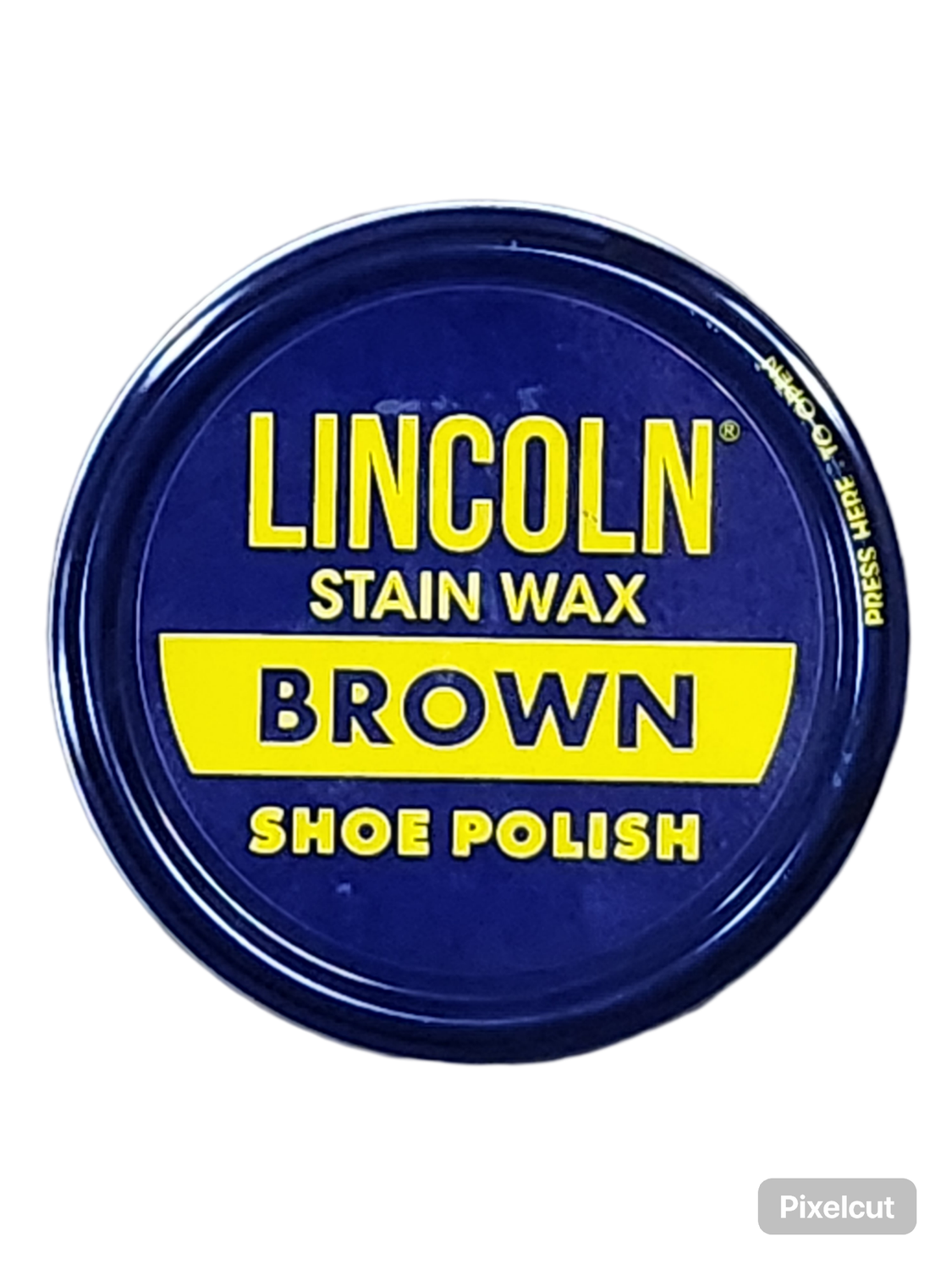 Lincoln Wax Shoe Polish-Brown