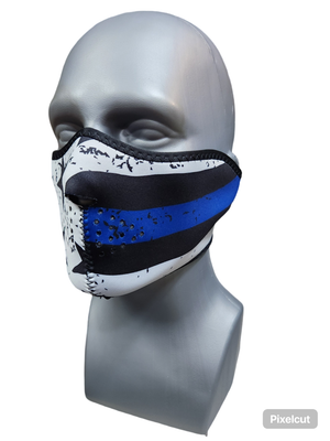 ZAN Neoprene Half Mask Thin Blue Line