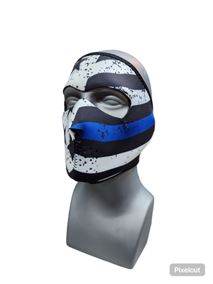 Zan Neoprene Full Mask Thin Blue Line