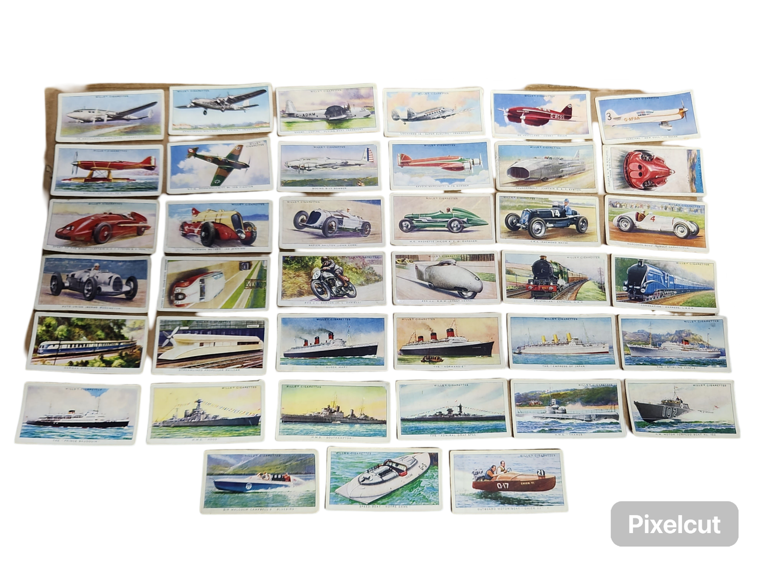 W. D. &amp; H. O. WILLS CIG CARD&#39;S: SPEED(1938)