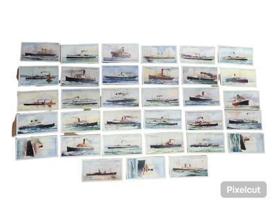 MITCHELL&#39;S CIG CARD&#39;S: RIVER AND COASTAL STEAMERS(1925)