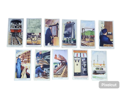 W. D. &amp; H. O. WILLS CIG CARD&#39;S: RAILWAY EQUIPMENT(1932)