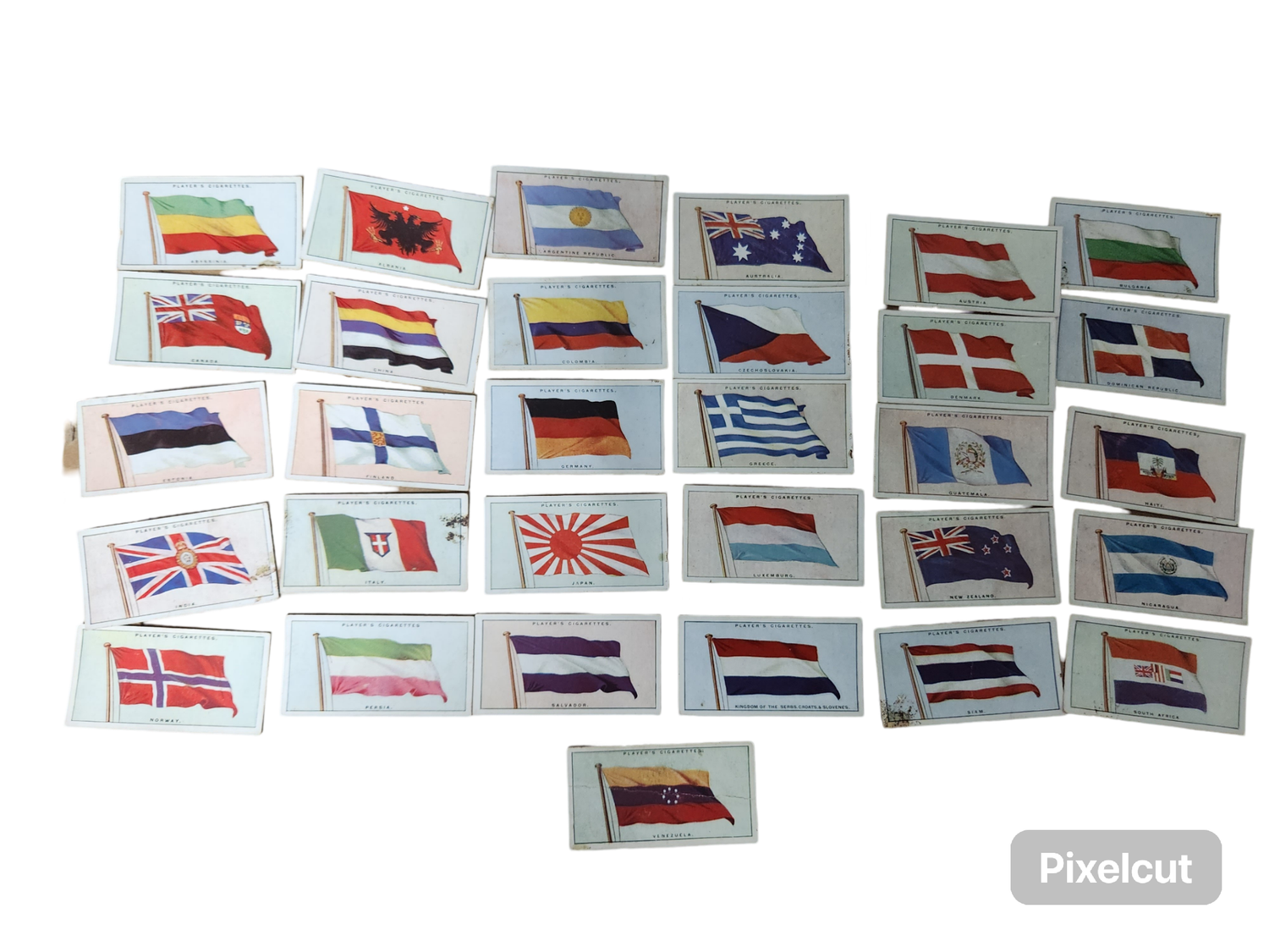 PLAYER&#39;S CIG CARD&#39;S: FLAGS OF THE LEAUGE OF NATIONS(1928)