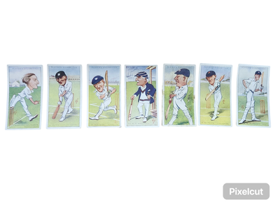 PLAYERS CIG CARD&#39;S: CRICKETERS CARICATURES BY &quot;RIP&quot;(1926)