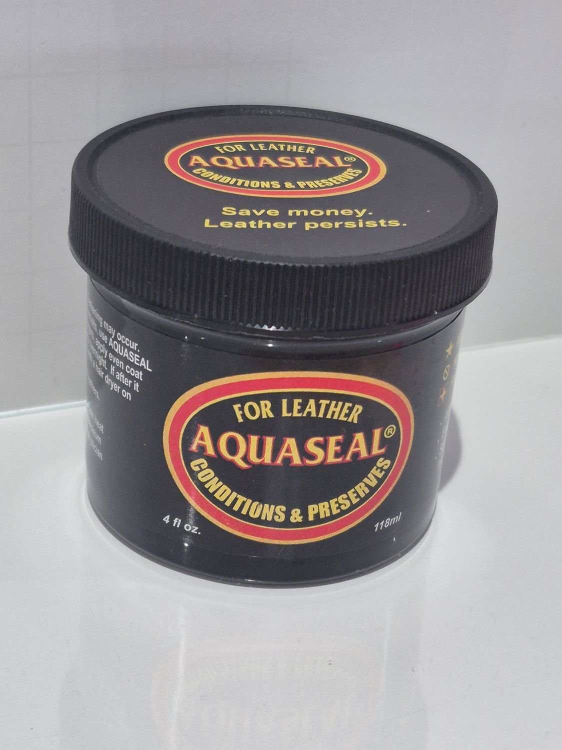 Aquaseal Leather waterproofer Creme 4oz