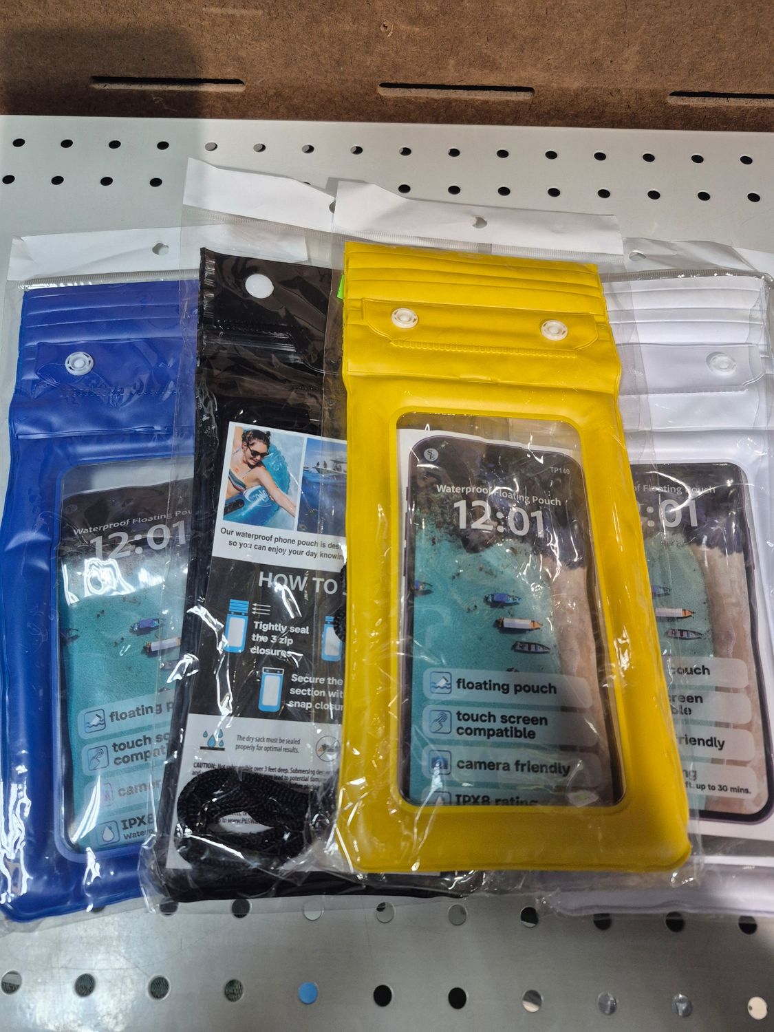 WATERPROOF FLOATING POUCH ASSORTED