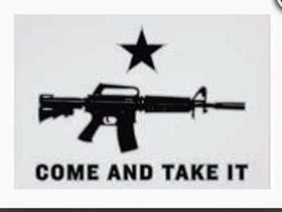 3&#39; x 5&#39; COME&amp;TAKE IT FLAG Double Sided