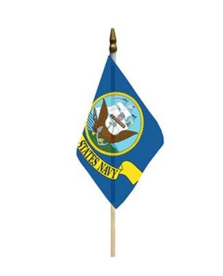 USN 4x6 inch flag