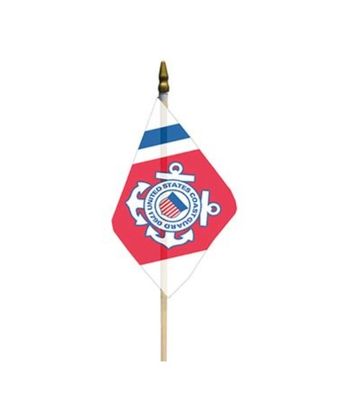 USCG 4x6 inch flag