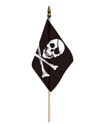 JOLLY ROGER 12X18 INCH FLAG