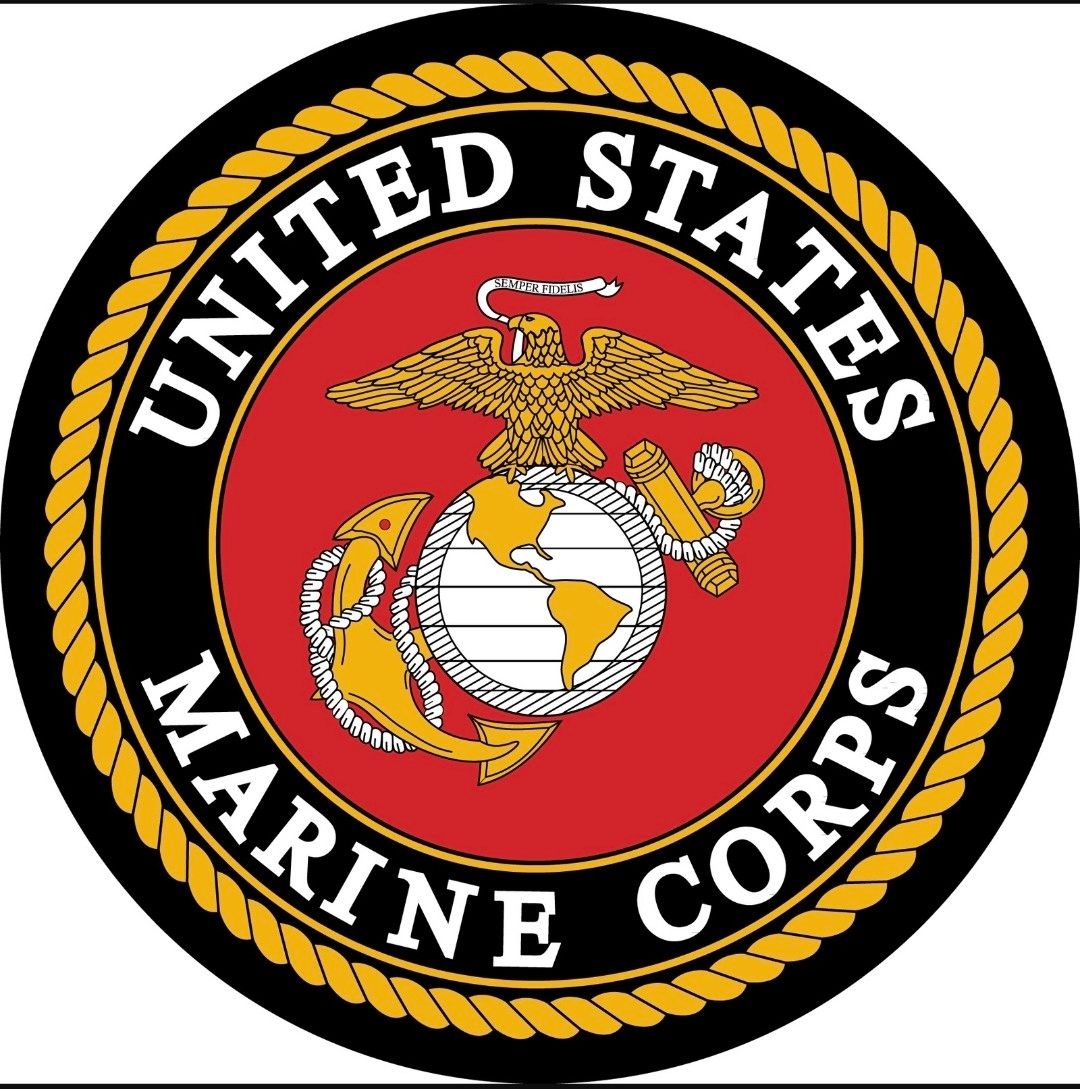 E.E License Plate USMC