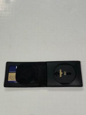 Boston Leather Billfold Badge Case