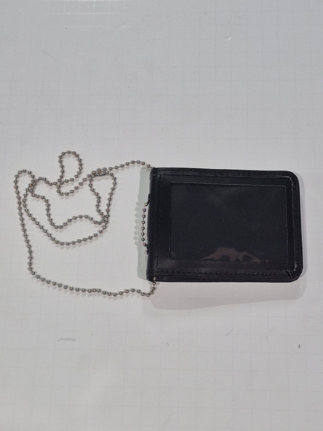 Rothco Leather Neck Identification Holder