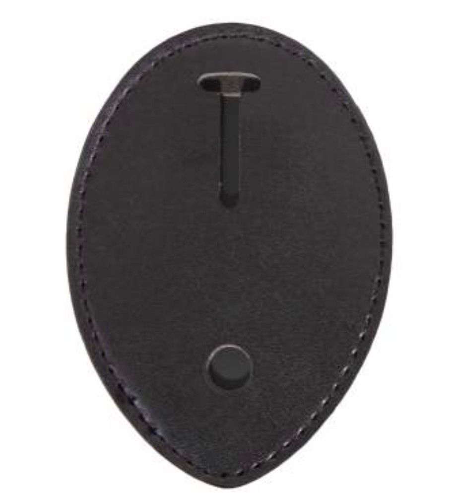 Rothco Leather Clip-On Badge Holder