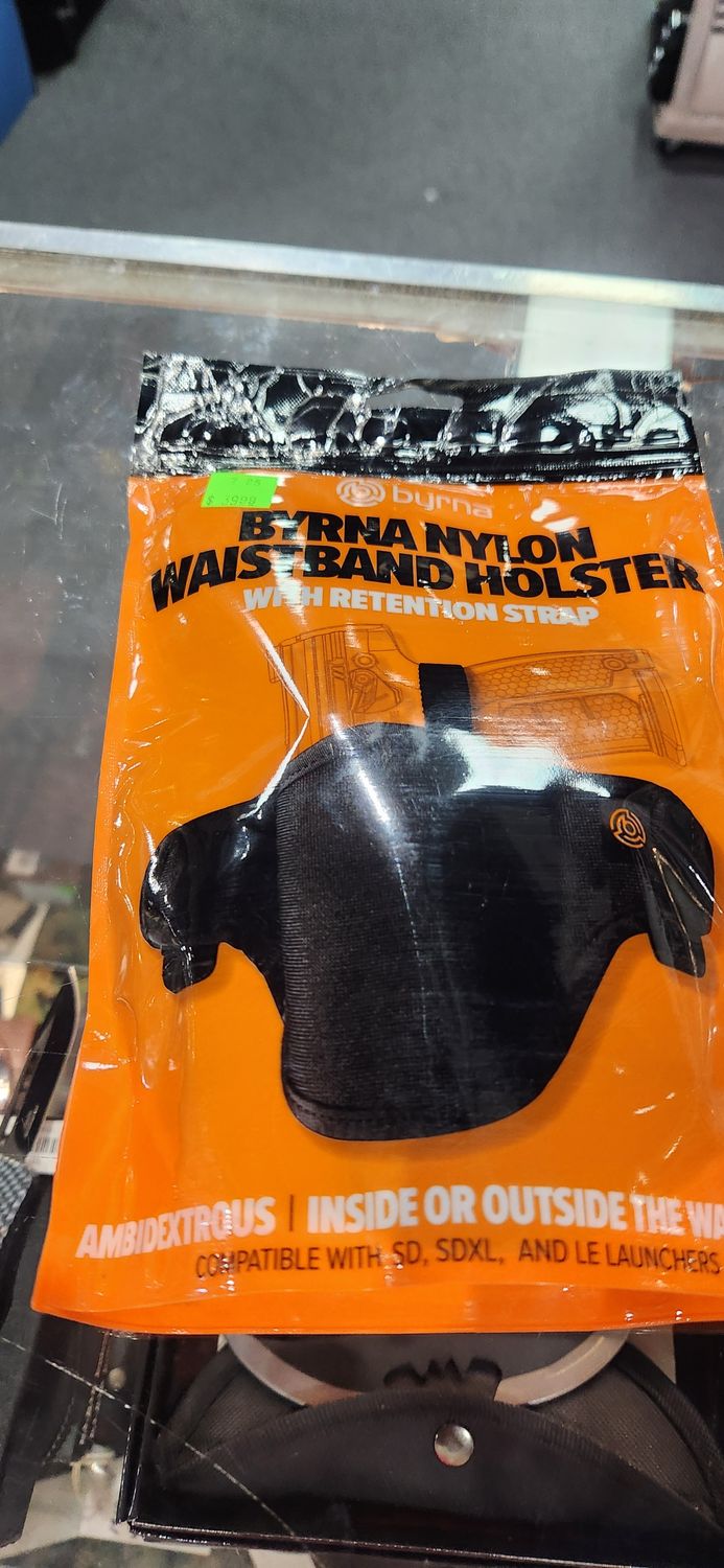 BYRNA NYLON HOLSTER W/RETENTION