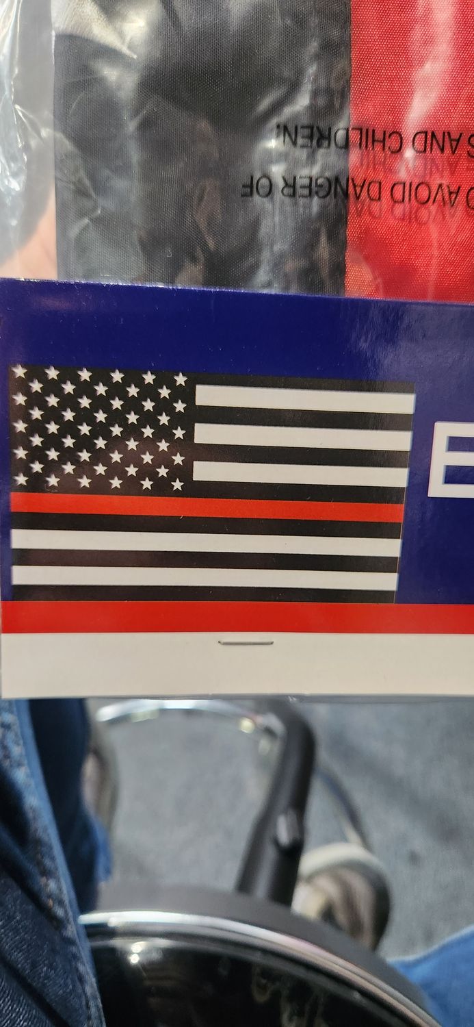 US Thin Red Line Flag