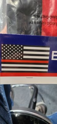 US Thin Red Line Flag