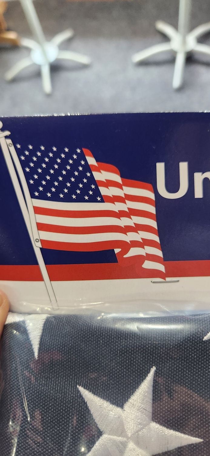 3x5 US FLAG 600D EMBROIDERED/POLY