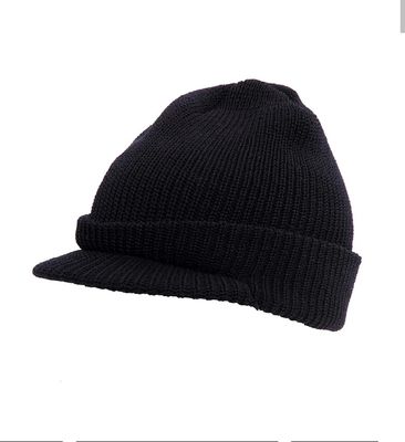 100% ACRYLIC JEEP CAP BLACK