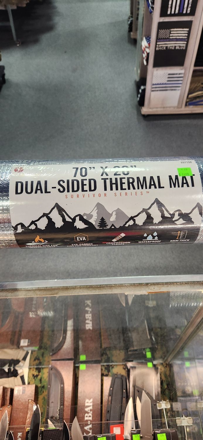 Dual-Sided Thermal Sleep Mat 70&quot;x20&quot;
