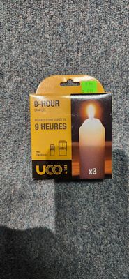 UCO 9-Hour Candles 3 pack