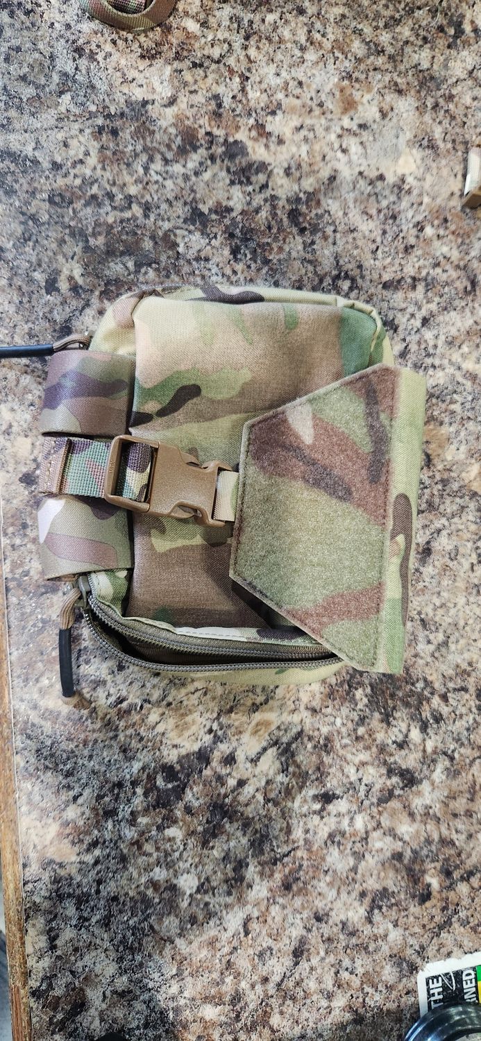 Multicam first aid pouch