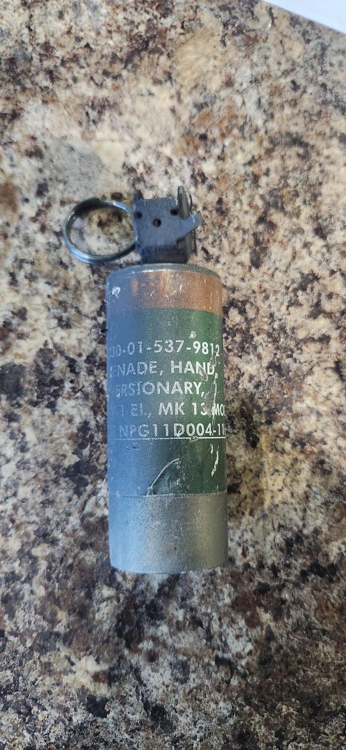Flash bang used
