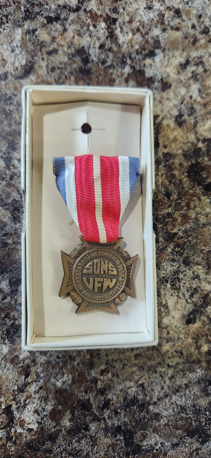 Sons of VFW medal