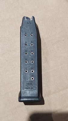 Glock 45acp pistol mag