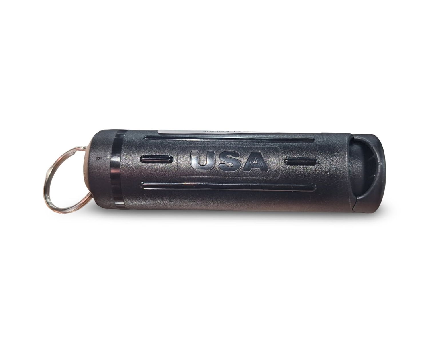11 gram 2% OC UV Key Chain Black