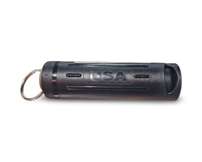 11 gram 2% OC UV Key Chain Black