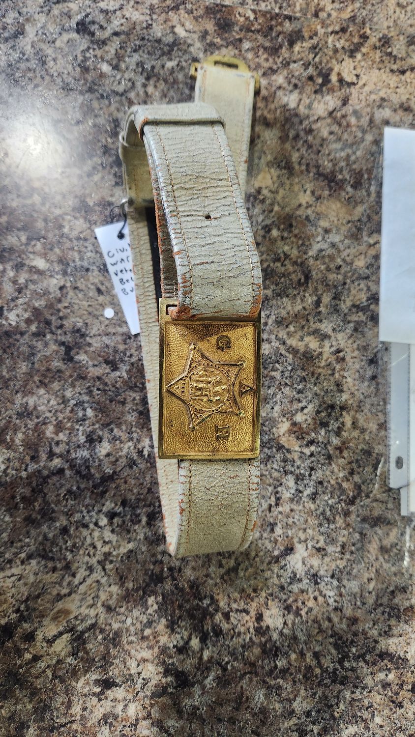 Grand Army of the Repulic GAR  belt