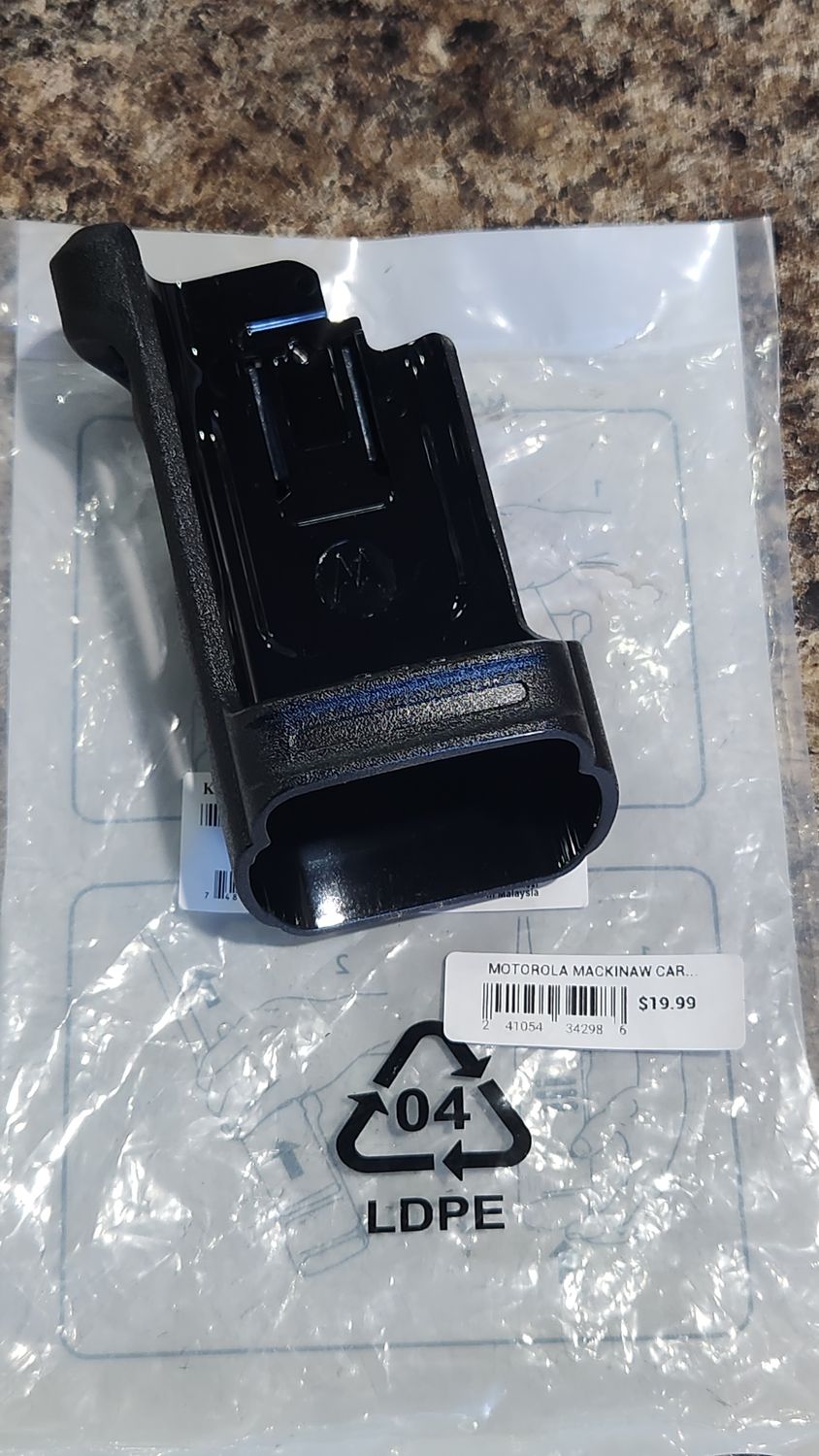 MOTOROLA MACKINAW CARRY HOLSTER PMLN7901A