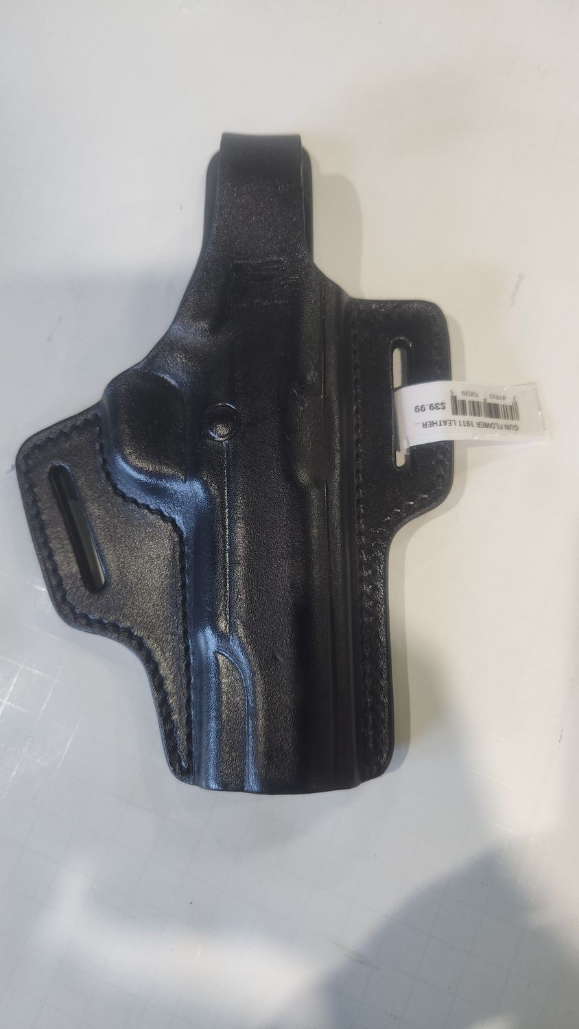 GUN FLOWER 1911 LEATHER HOLSTER