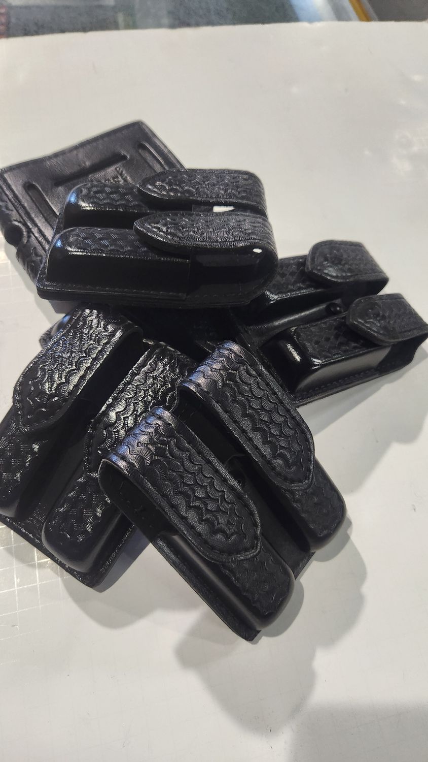 SAFARILAND 2 MAG POUCH 77 BASKETWEAVE