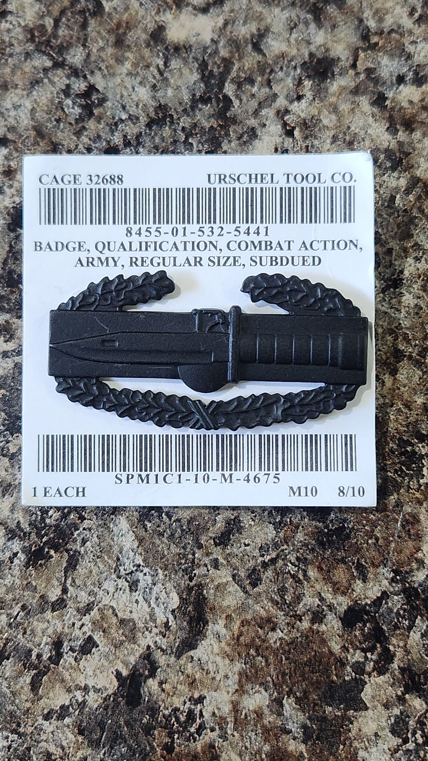 ARMY QUALIFCATION BADGE SUBDUED
