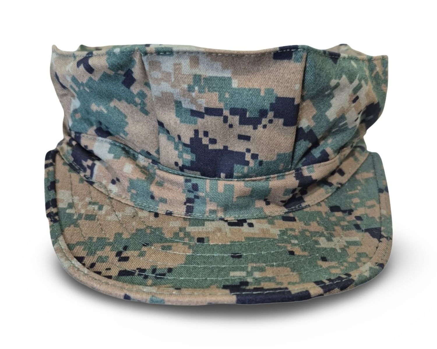 USMC 2-PLY T/S DIGITAL CAMO N/EMB