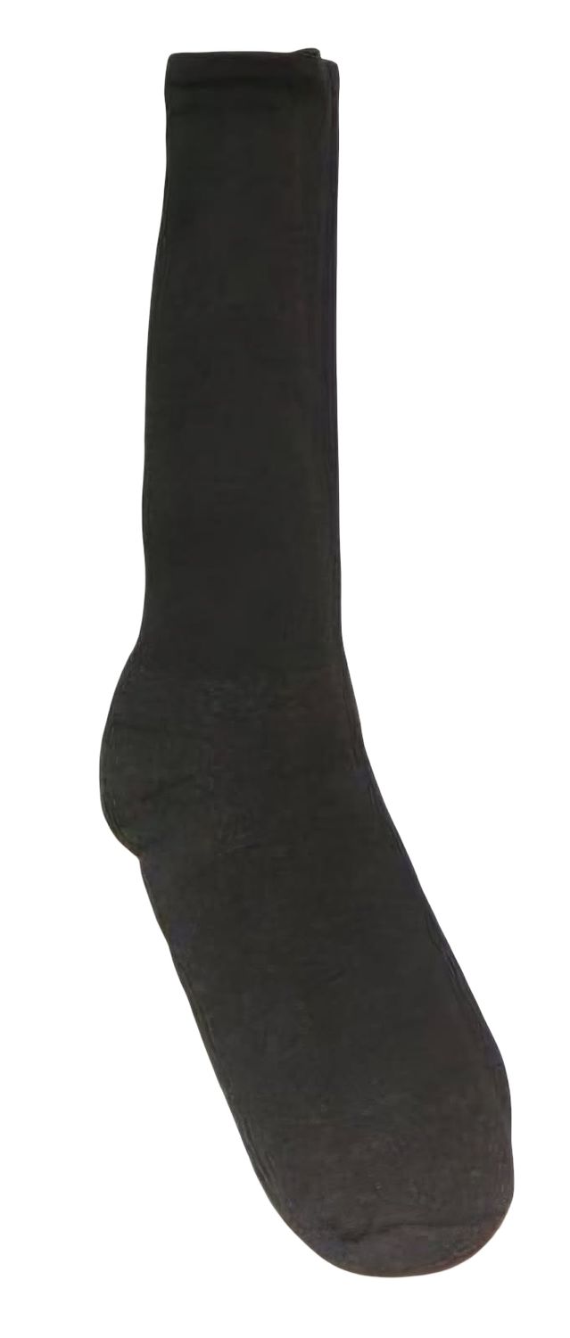 3 PACK ANTIMICROBIAL BOOT SOCKS BLK/LRG