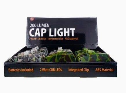 200 LUMEN CAP LIGHT