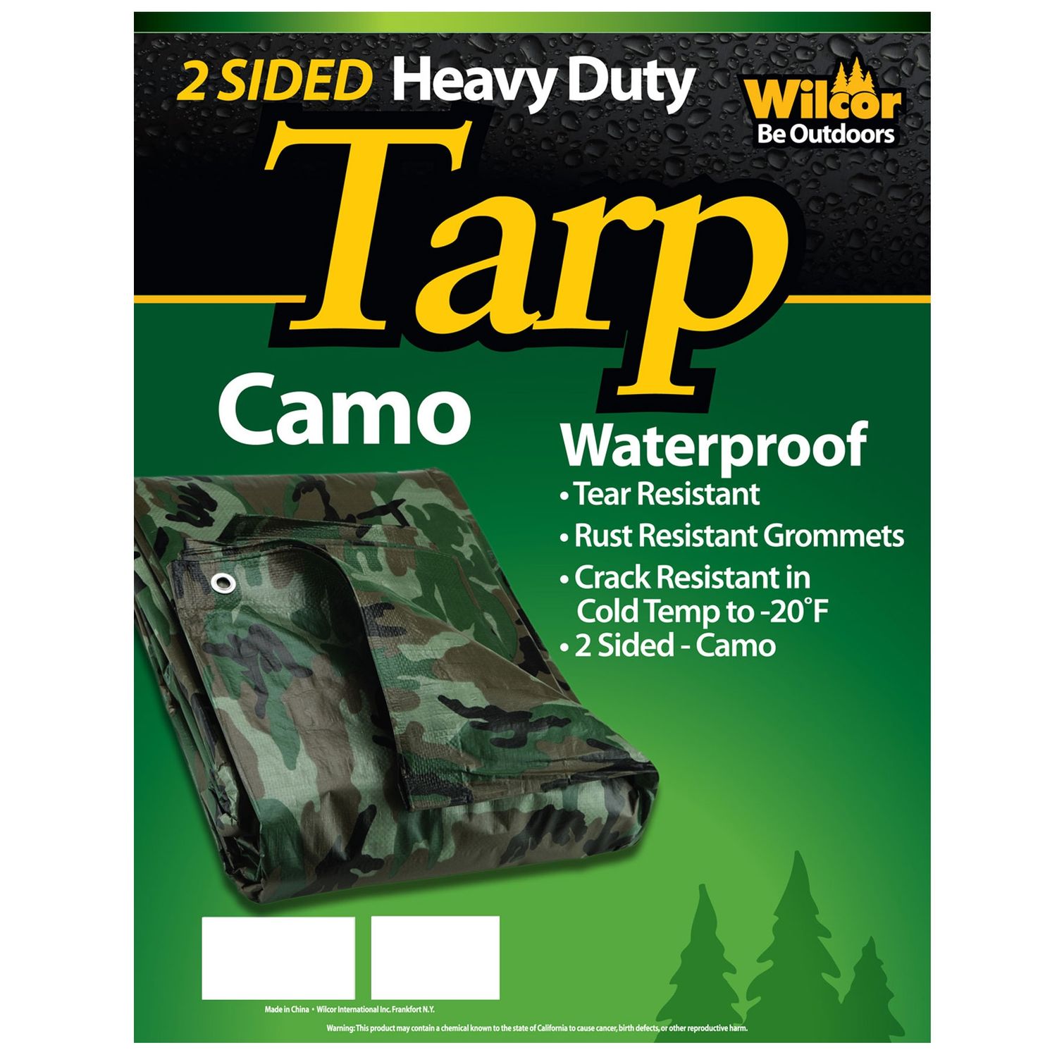 2 Sided Heavy Duty Camo Tarp 16&#39; x 20&#39;