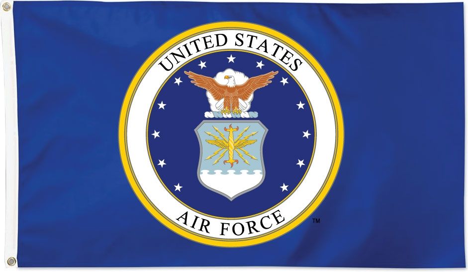 2x3 EMBROIDERED USAF ORIGINAL
